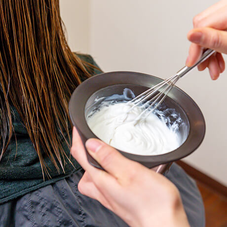 カット+リタッチオーガニックカラー+トリートメント